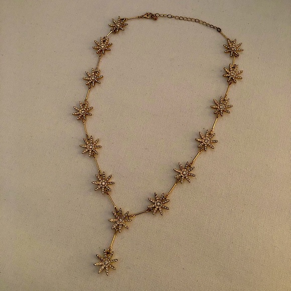 Nasty Gal Star of the Show Diamante Drop Necklace - Picture 5 of 5